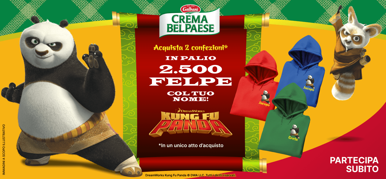 Vivi l'avventura con Crema Bel Paese Vivi l'avventura con Crema Bel Paese