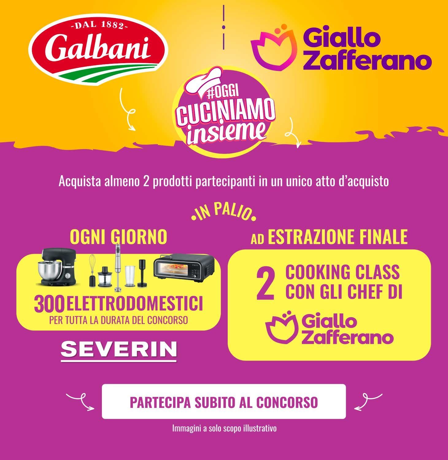 Concorso "#OggiCuciniamoInsieme"