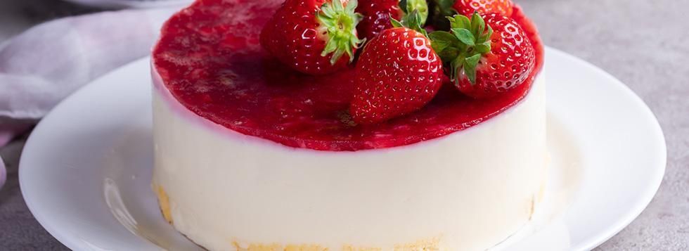 Cheesecake Alle Fragole Monoporzione | Galbani