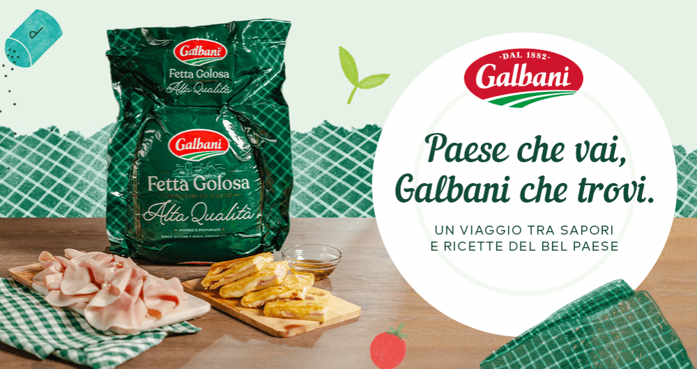 Paese che vai, Galbani che trovi Fetta Golosa Paese che vai, Galbani che trovi Fetta Golosa