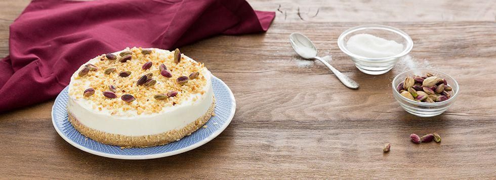 Cheesecake al pistacchio Cheesecake al pistacchio