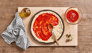 Pizza quattro stagioni preparazione 3 Pizza quattro stagioni preparazione 3