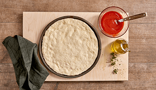 Pizza veloce con lievito istantaneo ! è un ricetta creata dall'utente  vreda. Questa ricetta Bimby® potrebbe quindi non essere stata testata, la  troverai nella categoria Prodotti da forno salati su  , la