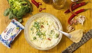 mescolare in una terrina il broccolo con la certosa mescolare in una terrina il broccolo con la certosa