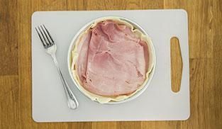 farcire la pasta sfoglia con il prosciutto cotto farcire la pasta sfoglia con il prosciutto cotto